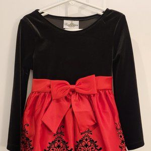 Black and Red Holiday Dress